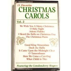11 Favorite Christmas Carols Vol. 2 Cassette Tape Holiday Music Classics Xmas So